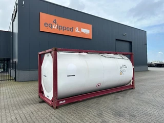 CIMC tankcontainers N/A 2017 - 20FT ISO /  25.030L / L4BN / 22K2 / T11 / steam heating / bottom discharge / 2.5Y-TEST/CSC: 11/2027 bild 1