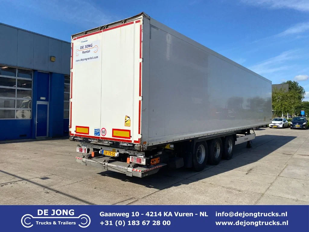 Krone 2021 - SD / Closed Box / Dhollandia / 1x Lift Axle image 1
