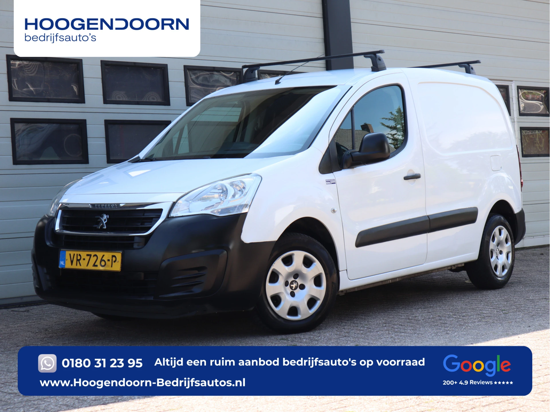 Peugeot Partner 2015 - 1.6 HDi 75pk - Airco - Dakdragers afbeelding 1