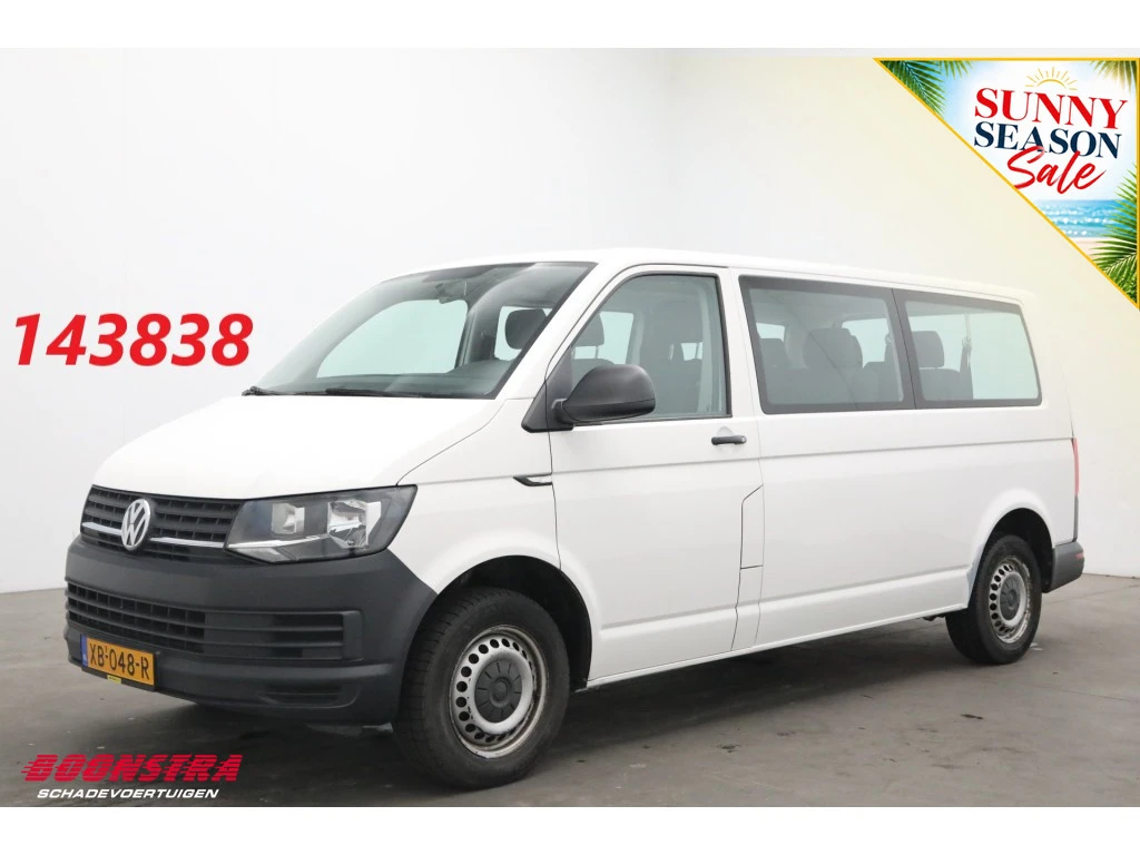Volkswagen Transporter 2018 - T6 Kombi 2.0 TDI 150 PK DSG L2-H1 9-Pers. Airco Cruise AHK afbeelding 1