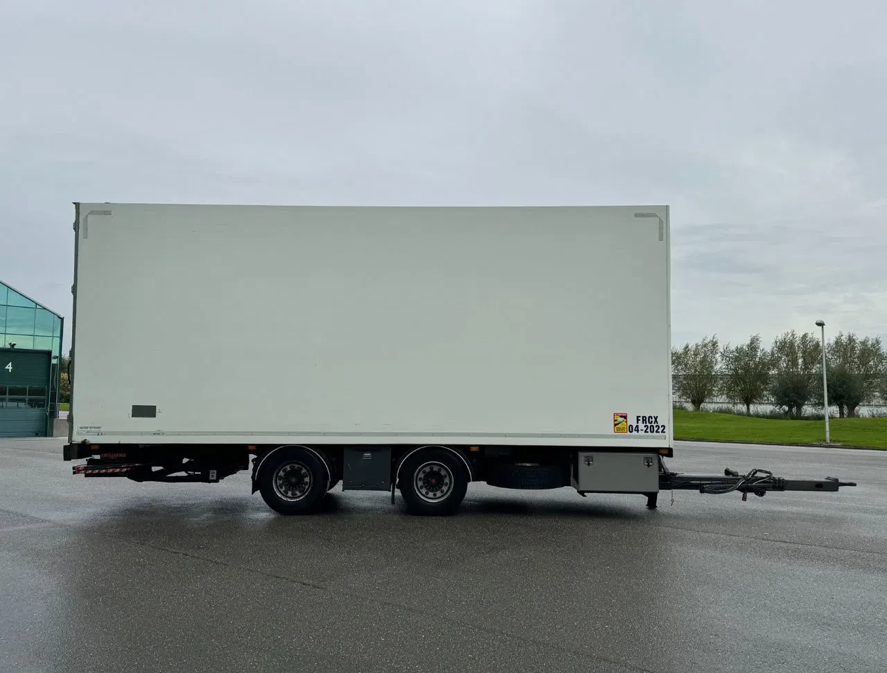 DRACO 2016 - MZS 218 WIPKAR 750 x 250 x 290 CM INSIDE TAIL LIFT 2021 TRS ICELAND TOP CONDITION NL TRAILERTRAILER obrázek 6
