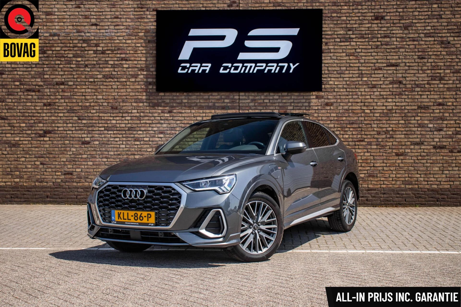 Audi Q3 2023 - 45 TFSI e S-Line, Pano, Leder, Ambient, Carplay afbeelding 1