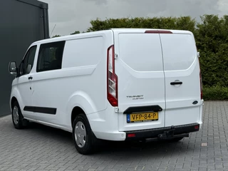 Ford Transit Custom 2020 - 2.0 TDCI / L2H1 / DUBBELE CABINE / 1e EIG. / INRICHTING / TREKHAAK / CAMERA / 6-PERS. zdjecie 5