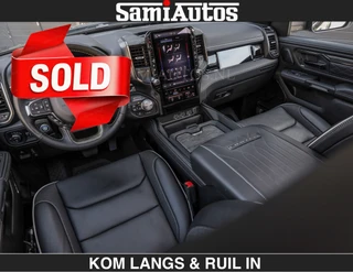 Dodge Ram Pick-Up 2024 - Limited Night H.O 540HP 706Nm | Massage + Full Option | De Meest Luxe en Volle in zijn Klasse | afbeelding 3 miniatuur