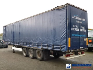 Krone Curtain side trailer double stock 97 m3 2008 imagen 3 miniatura