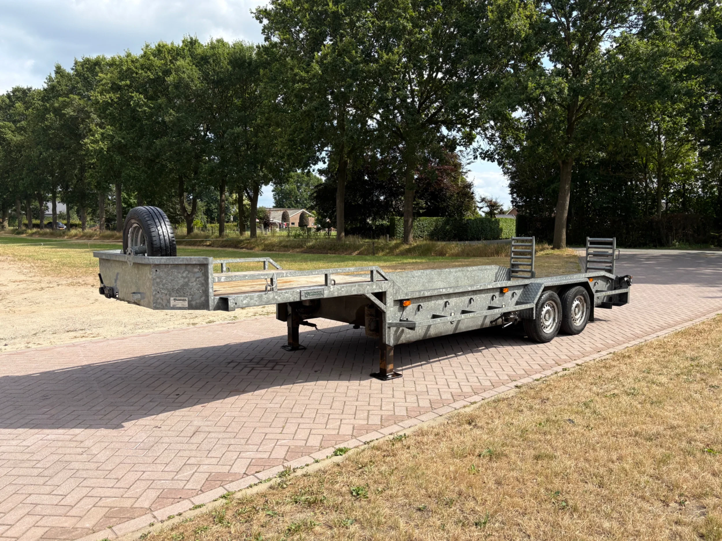 Veldhuizen P29-2 2013 - Be oplegger kuip dieplader 5.2 TON afbeelding 1