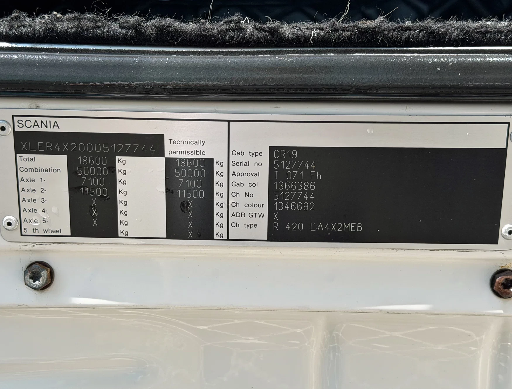 Scania R 2005 - R420 RETARDER MANUAL GEARBOX ANALOGUE TACHO FULL AIR 2X TANKS HOLLAND-TRUCK afbeelding 24