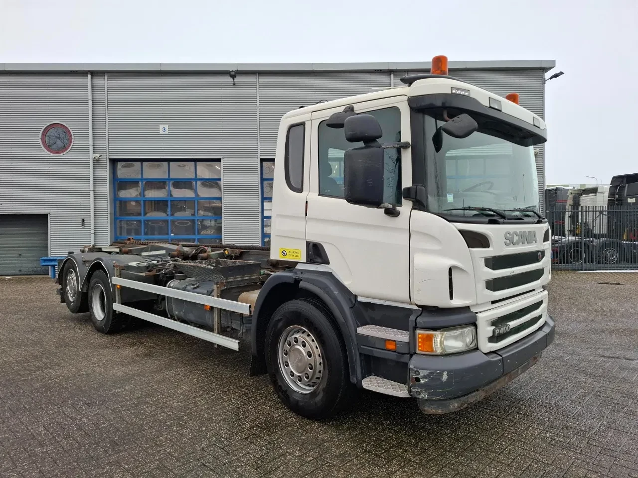 Scania P 2014 - P400 / LIFT+LENKACHSE / MULTILIFT 24TON / TUV:16-06-2026 / AIRCO / AUTOMATIC / EURO-5 / 2014 afbeelding 4