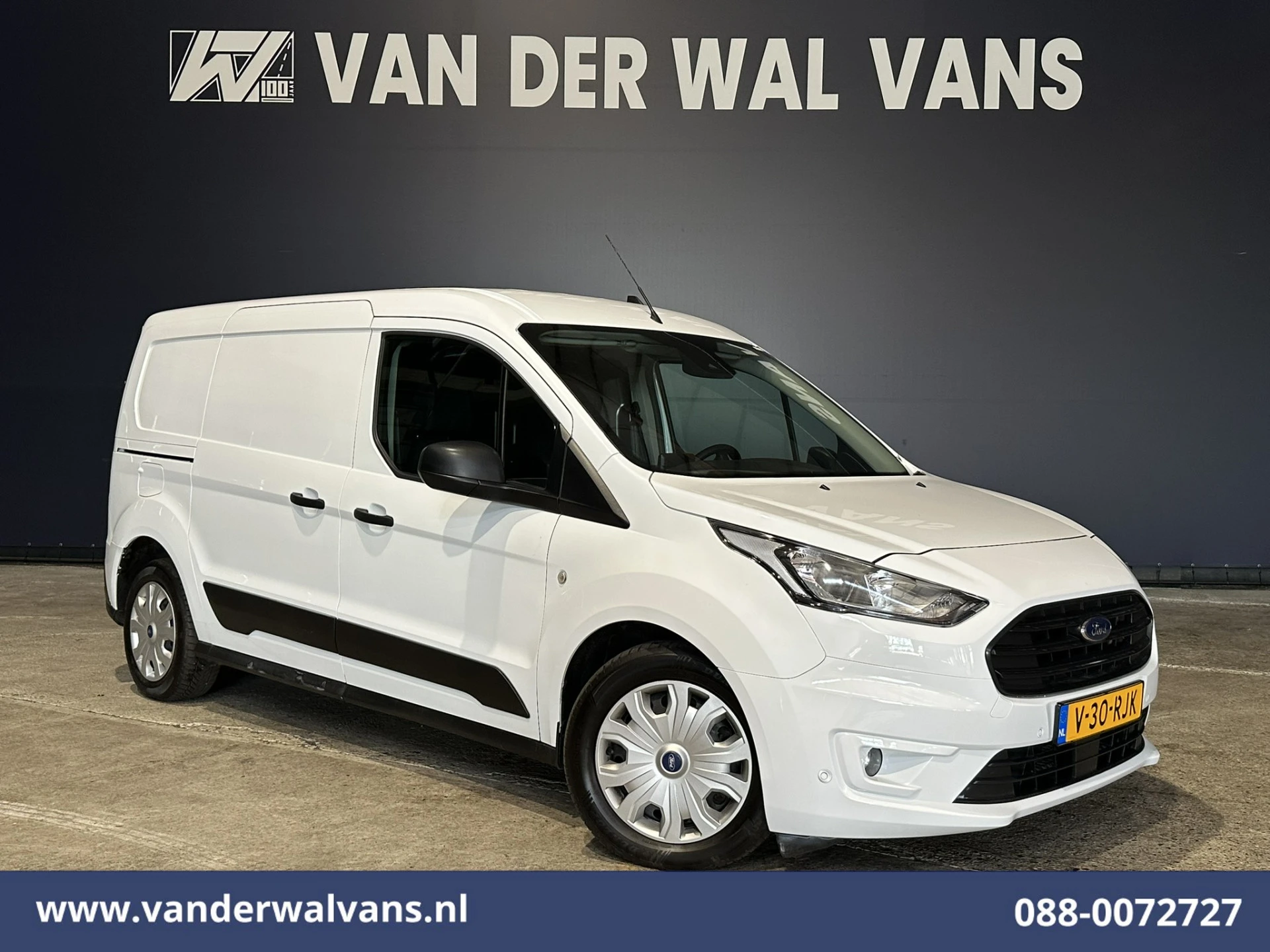 Ford Transit Connect 2023 - 1.5 EcoBlue 100pk L2H1 Euro6 Airco | Camera | Navigatie | Apple Carplay | Stoelverwarming afbeelding 1