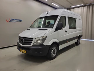 Mercedes-Benz Sprinter 2017 - 314CDI L2/H2 Dubbele Cabine 3500kg Trekgewicht Automaat Euro 6! afbeelding 2 miniatuur