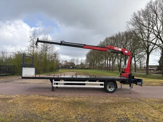 VERHAGEN MV 7000 BE 2004 - Be oplegger 8 TON met HMF kraan bild 2