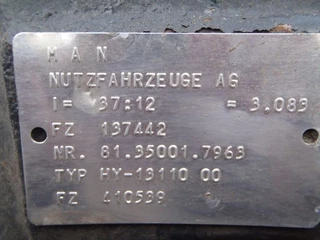 MAN N/A 1999 - 81.35001-7963 DIFFERENTIEEL HY-1311000 R:37:12 afbeelding 3
