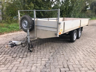 Trailer N/A 1993 - 2 As Tandem as Aanhangwagen Open, WK-74-PX image 7