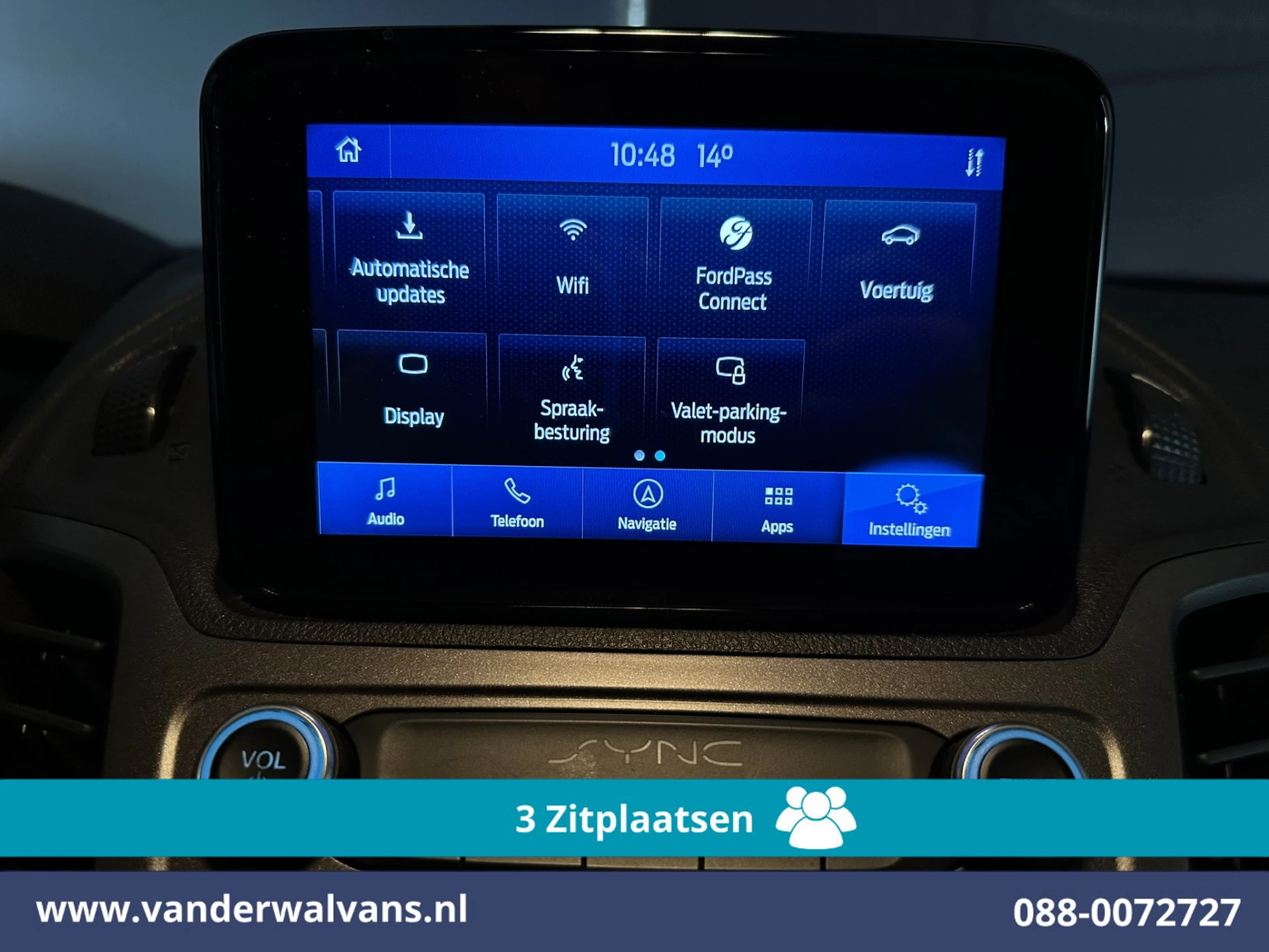 Ford Transit Connect 2021 - 1.5 EcoBlue 100pk L2H1 Euro6 Airco | 3-Zits | Camera | Navigatie | Verwarmde voorruit imagen 15