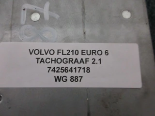 Volvo - FL210 7425641718 TACHOGRAAF 2.1 EURO 6 afbeelding 3 miniatuur
