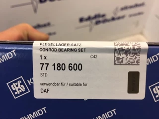 DAF N/A - 77180600 DRIJFSTANGLAGERSET 1284503-0289325 F2800/3300/3600/F85/F95 image 2