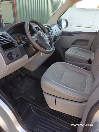 Volkswagen Transporter 2010 - Kombi 2.0 TDI L2H1 Trendline , Lang , euro 5 , Airco , 9 persoons ,2027 , Apk april 2027 , lage km. bild 14