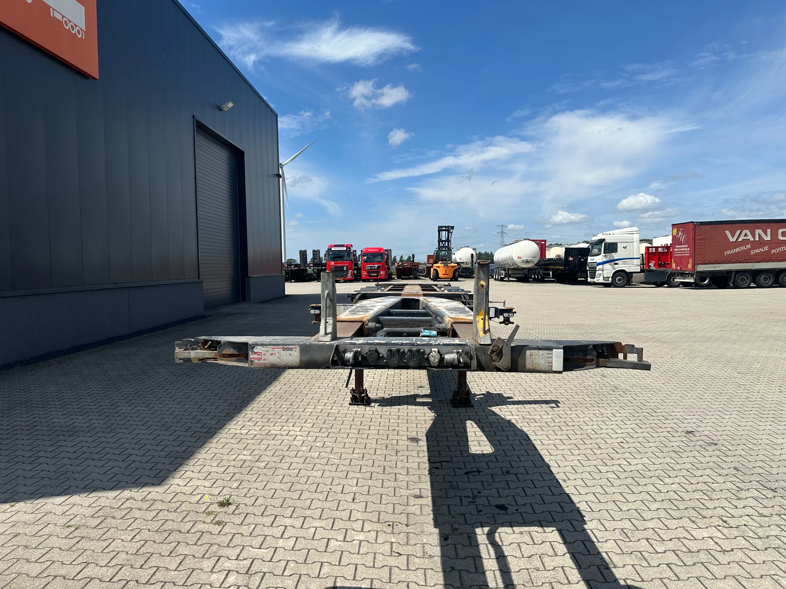 D-TEC 2014 - FLEXITRAILER / 45FT HC MULTI / BPW + drumbrakes / liftaxle / NL / APK 09-2026 afbeelding 15