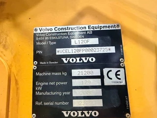 Volvo 2008 - L120F afbeelding 2 miniatuur