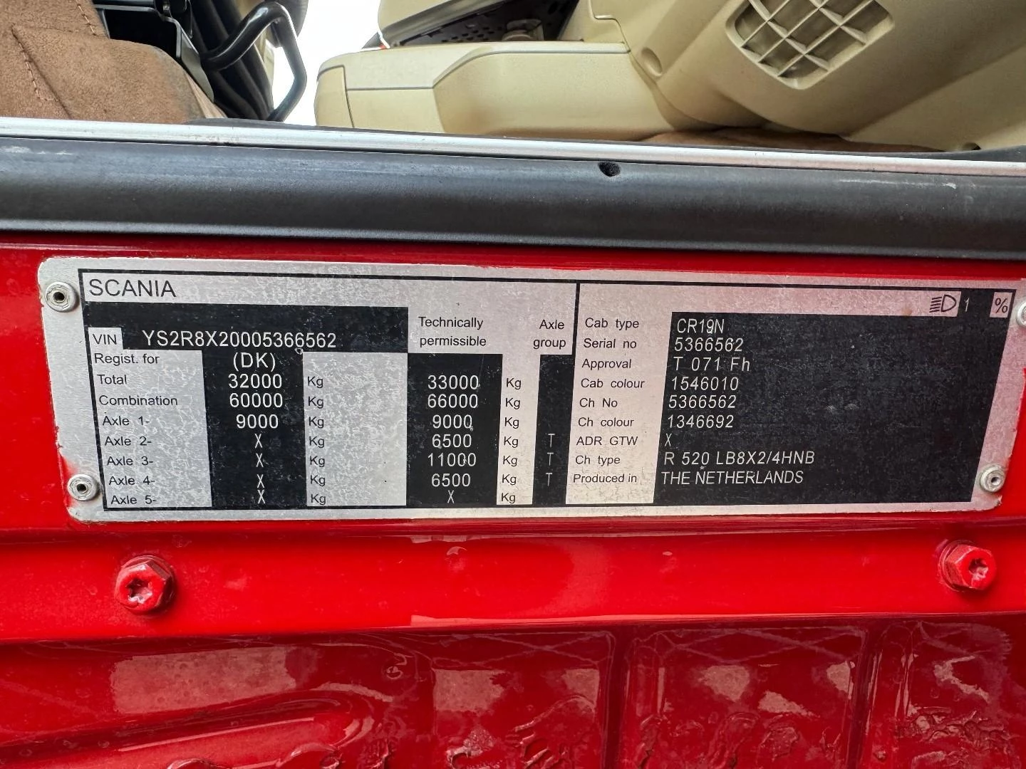 Scania R 2015 - R520 V8 afbeelding 16