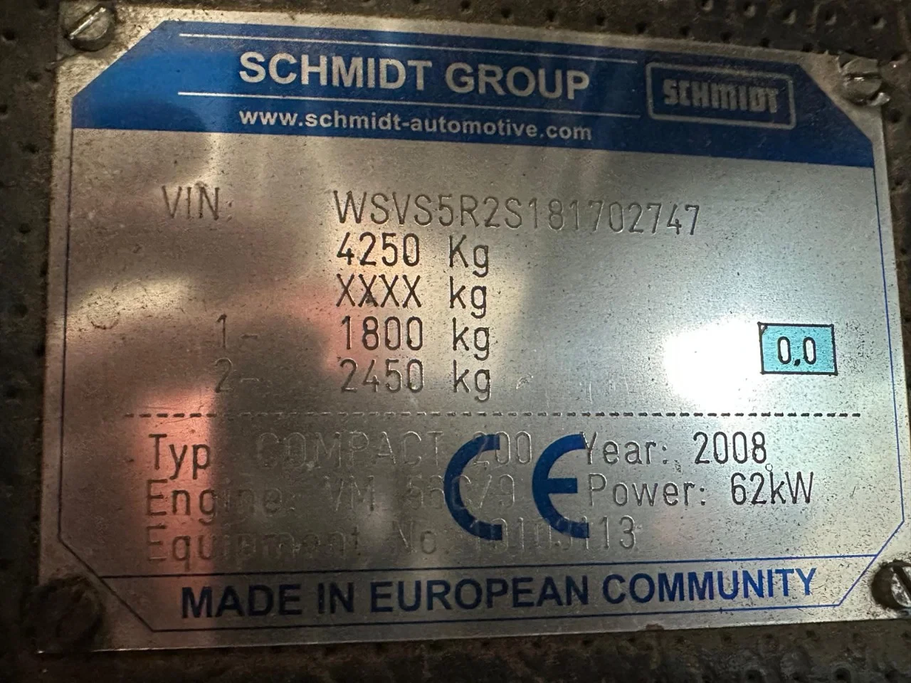Schmidt Swingo 2008 - COMPACT 200 200 afbeelding 36