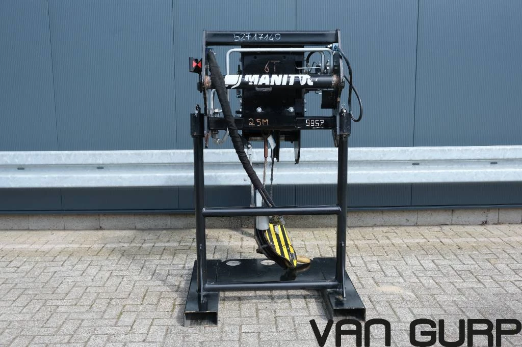 Manitou 2022 - W6000/25m | lier Winde Winch Treuil | 6 tons afbeelding 2