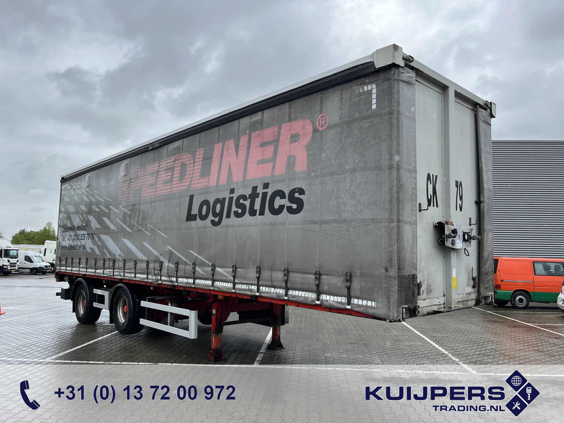 Tracon TO 1620 2012 - / Curtainside / Loadlift afbeelding 1