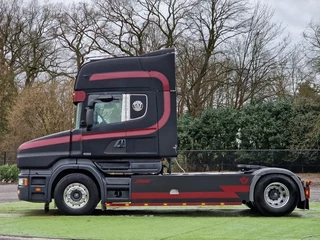 Scania T 2002 - T164-580 V8 Topline 4x2 - Original Torpedo/Hauber - Retarder - 4.70 WB - PTO/Hydraulic - Light bar - Leather seats obrazek 5