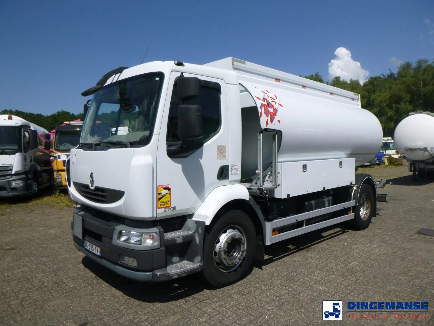 Renault 4 2014 - Midlum 270 4x2 fuel tank 13.7 m3 / 4 comp Bild 1