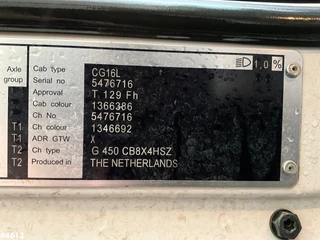 Scania G 2018 - 450 8x4 Euro 6 Fassi 66 Tonmeter laadkraan + Fly-jib Just 176.555 Km! imagem 28