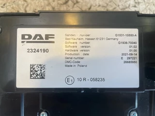 DAF N/A 2022 - 2324190 KLIMAAT REGELEENHEID afbeelding 2