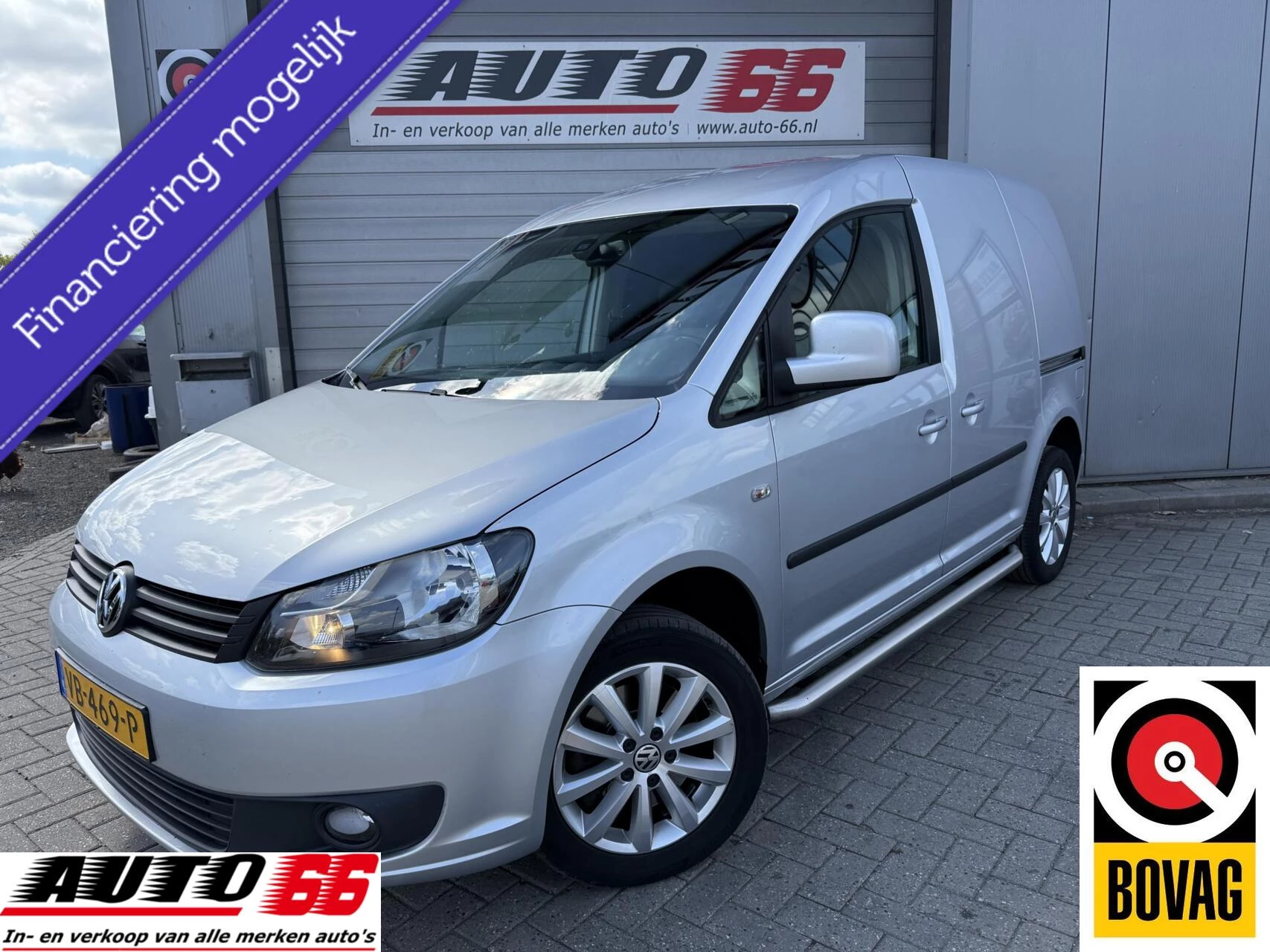 Volkswagen Caddy 2013 - Bestel 2.0 TDI 2x schuifdeur AIRCO en Stoel verwarming. afbeelding 1