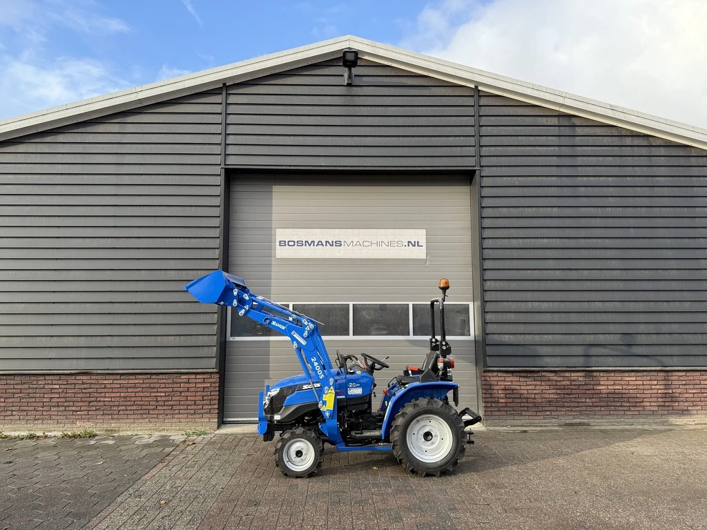 Solis 20 4WD minitractor agribanden met frontlader / voorlader 2026 afbeelding 1