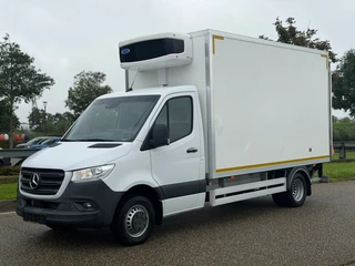 Mercedes-Benz Sprinter 2023 - 519CDI Bakwagen Koel/Vries Cartier Xarios 5 + 220V Stekker & Laadklep Automaat image 2 thumbnail