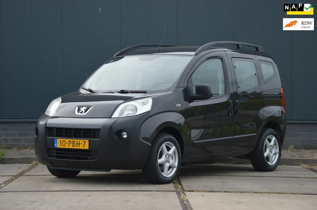 Peugeot Bipper 2011 - Tepee 1.4i Airco dubbele Schuifdeur Trekhaak afbeelding 1