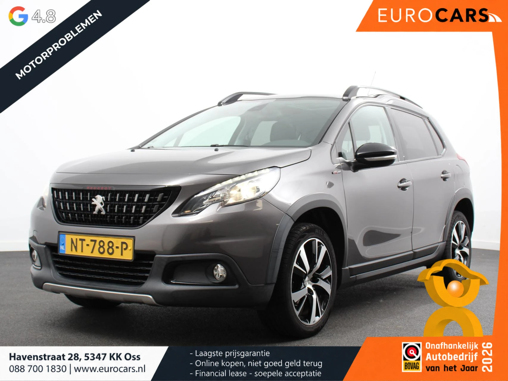Peugeot 2008 2017 - 1.2 110pk Turbo PureTech GT-line afbeelding 1
