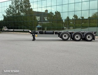 D-TEC PORTMASTER 2023 - VCC-01 FRONT + BACK SLIDER 20, 30, 40, 45 FT. LIFT AXLE DRUM BRAKES SUPER CONDITION afbeelding 2 miniatuur