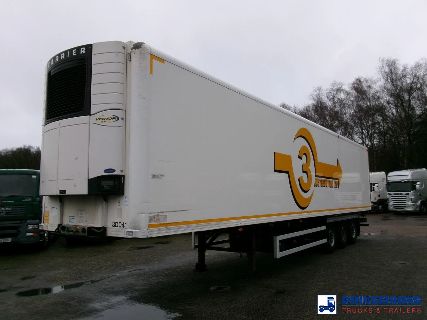 Gray & Adams Frigo trailer + Carrier Vector 1850 MT 2012 imagen 1