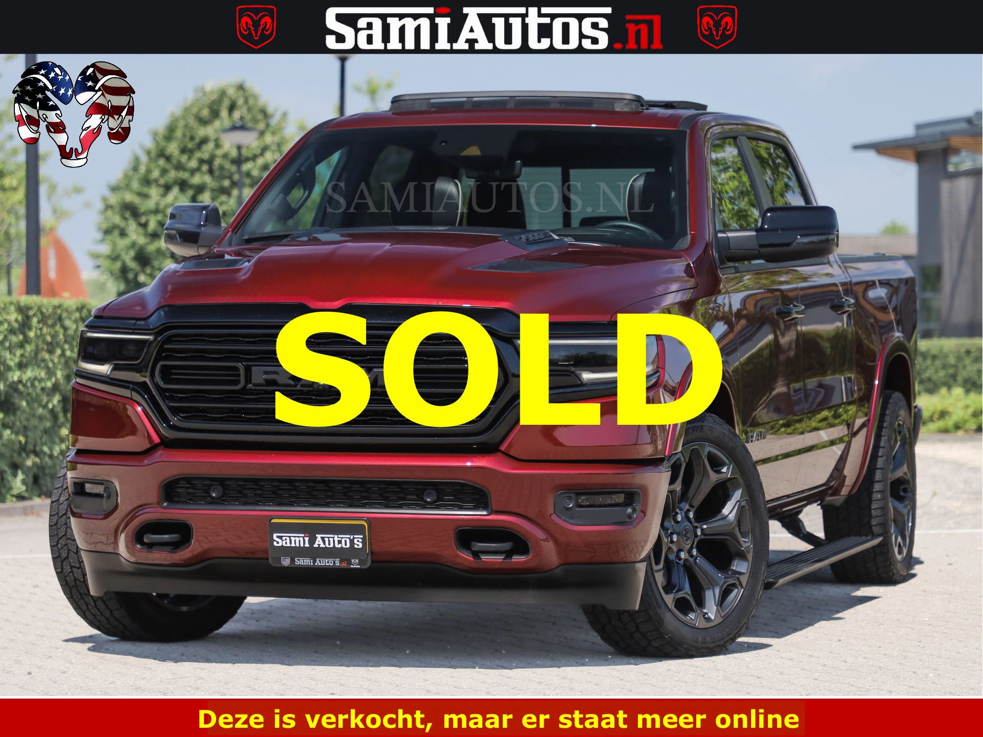 Dodge Ram Pick-Up 2024 - DELMONICO | LIMITED NIGHT 5.7 V8 | BOM VOL | HUD | LUCHTVERING | MEEST LUXE DUBBELE CABINE | 5 PERSOONS | obrázek 63