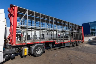 Lecitrailer 2012 - CUELLO CISNE 3E-RD+DOUBLE ETAGE+DHOLLANDIA 2TON afbeelding 1 miniatuur