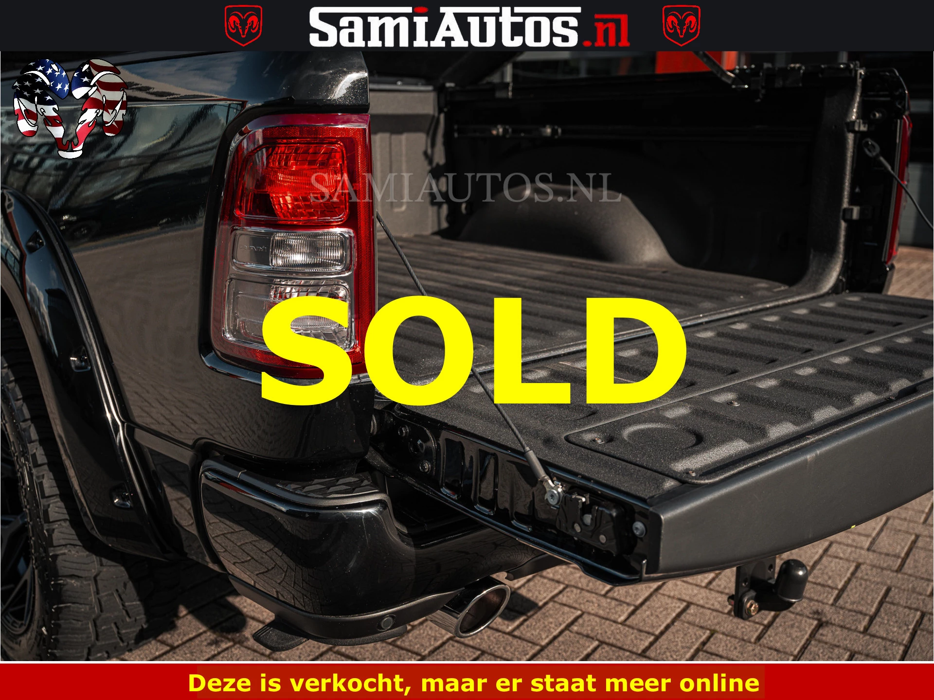 Dodge Ram Pick-Up 2024 - SPORT | 5.7 V8 4x4 HEMI | PANORAMA DAK | GROOTSCHERM 12 INCH | LPG | Diamond Black Pearl | obrázek 33