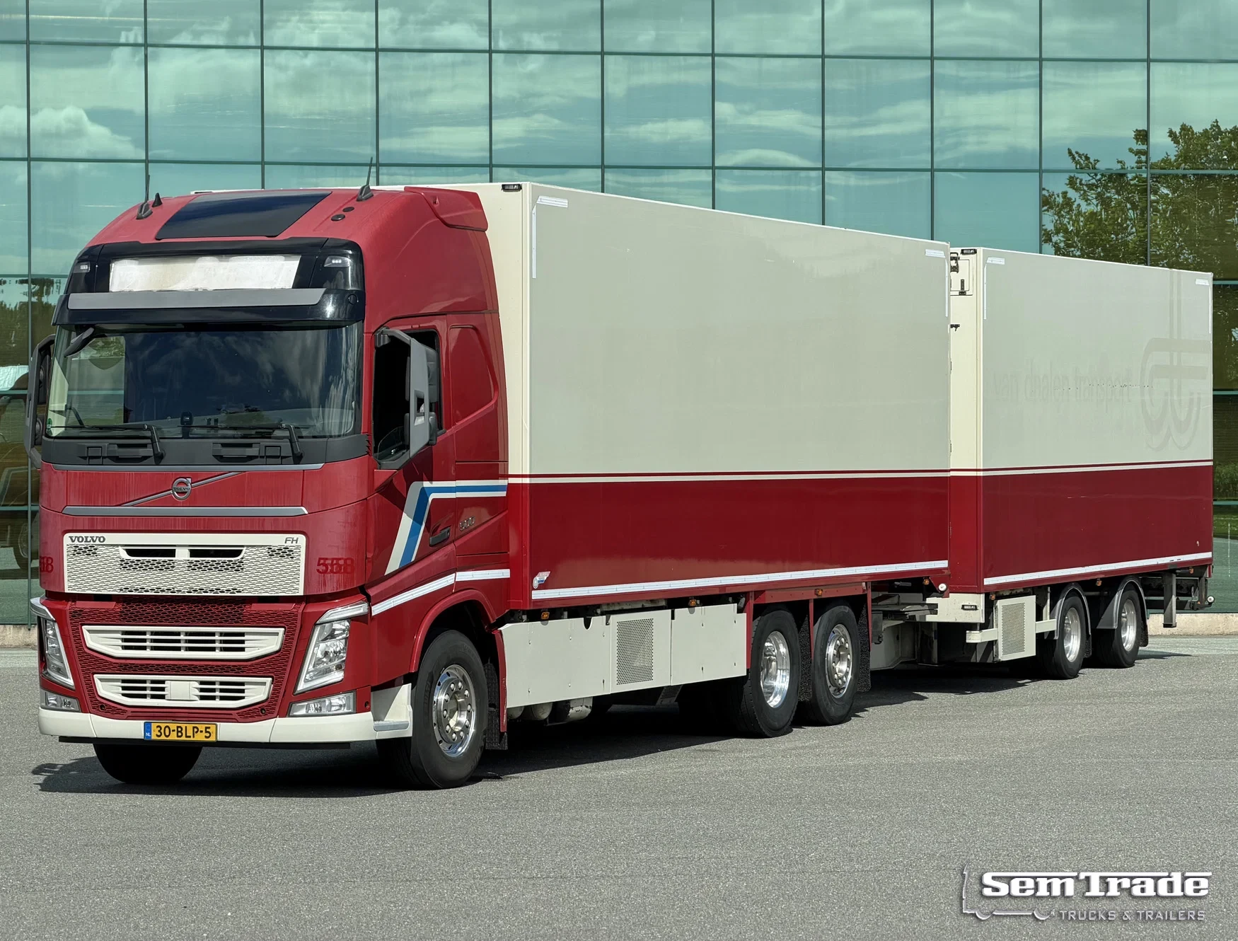 Volvo FH 2019 - 13.500 I-PARK COOL TRS COOLING ISOLATED BOX TAIL LIFT BURG TRAILER TOP CONDITION NL-COMBI obrázek 1
