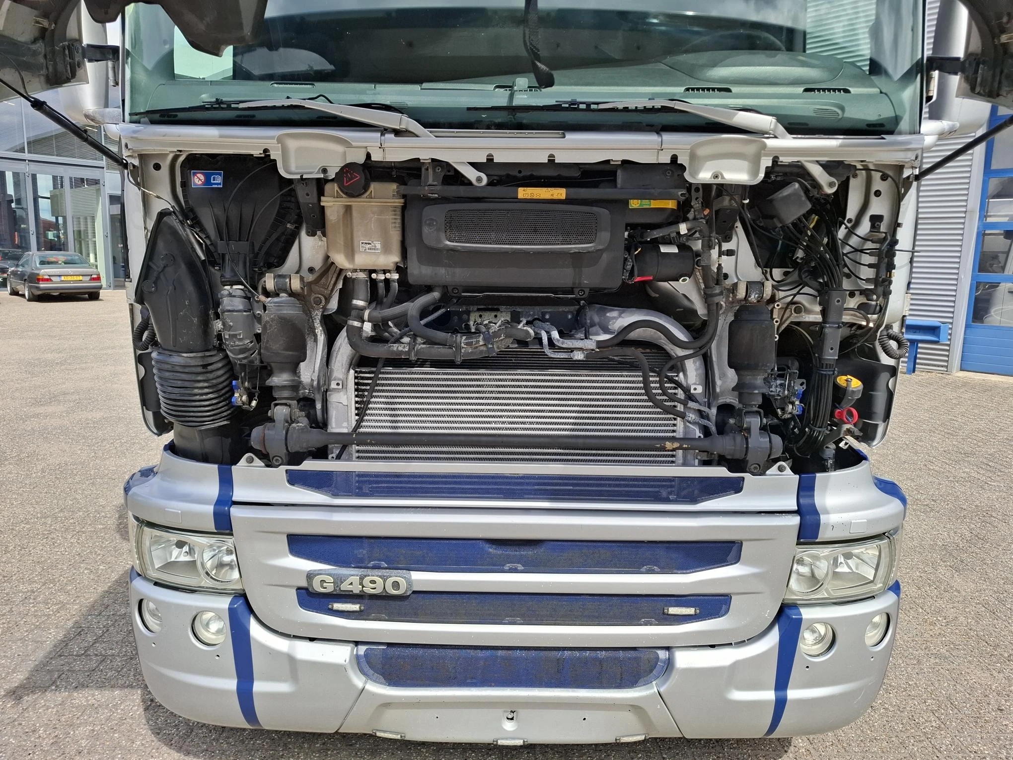 Scania G - G490 / RETARDER / HYDRAULICS / TUV:15-10-2026 / ALCOA / XENON / FULL-AIR / AUTOMATIC / EURO-6 / 2014 Bild 7