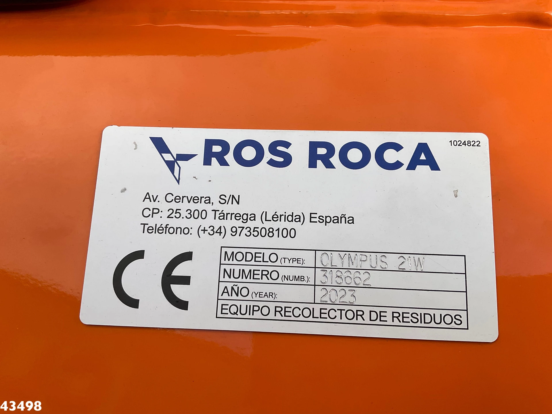 Mercedes-Benz Actros 2024 - 2533 Terberg RosRoca 21m³ immagine 17