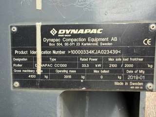 Dynapac N/A 2019 - CC1300 image 11