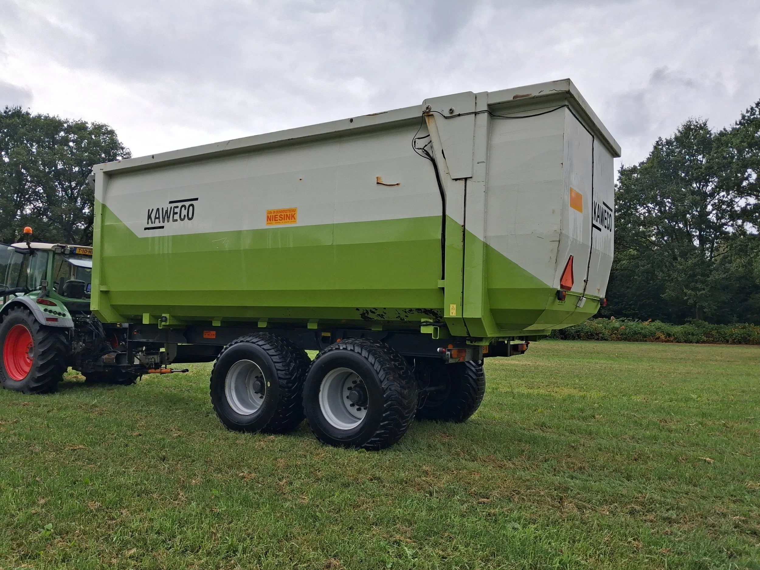 Kaweco RADIUM 50 2001 - Rad 50 silage/schuifwagen gestuurd 40 kuub afbeelding 1