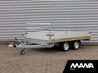 Eduard K4 2024 - 3318 Plateau 2as 3000kg Geremd 330X180 - LED verlichting - Voorrek te koop