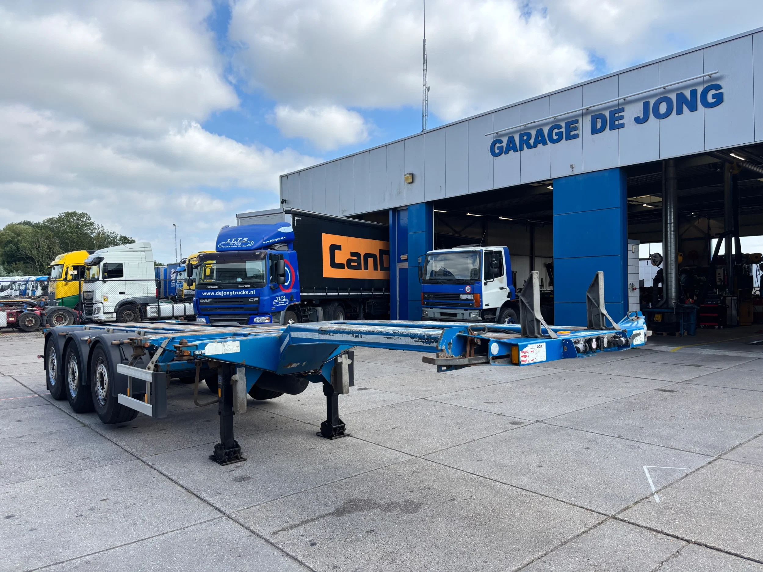 D-TEC 2016 - FT-LS-S / 3x Extendable / 1x Lift Axle / SAF + Disc afbeelding 6
