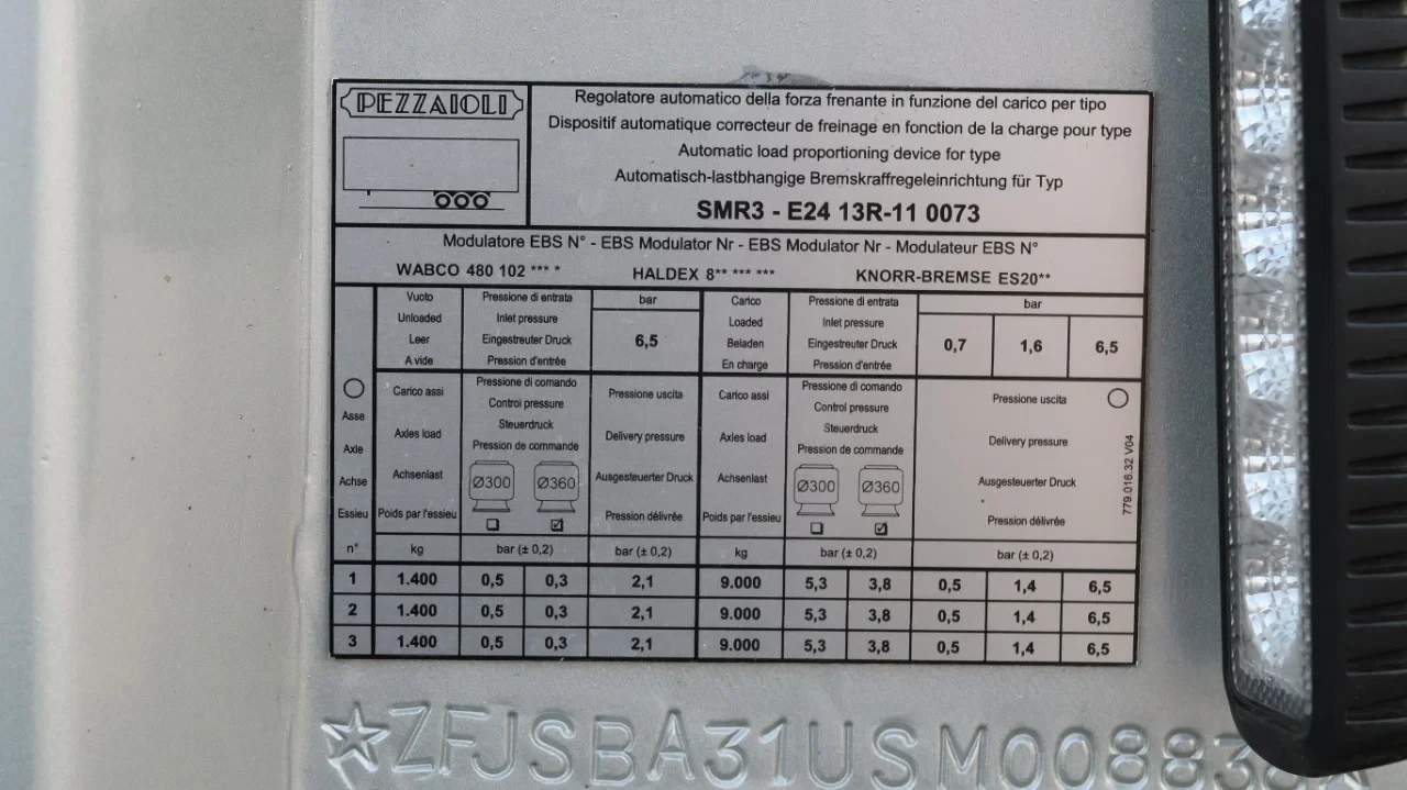 Pezzaioli 2026 - SBA 31 U - NEW - Michelin tires NEW obrázek 66