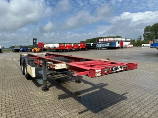 Krone N/A 2009 - 2-axle 20FT chassis / BPW + drumbrakes, / airsuspension / empty weight: 3.180kg / 2x available image 23